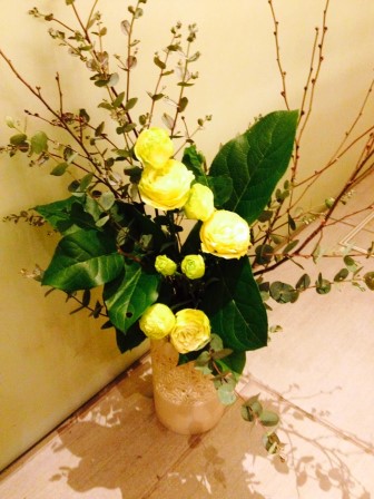 トルコキキョウ、檸檬リーフ