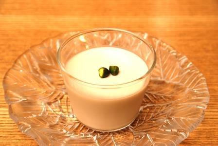 ほうじ茶のブラマンジェ