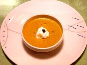 カボチャのプリン